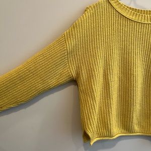 Knit Yellow Sweater